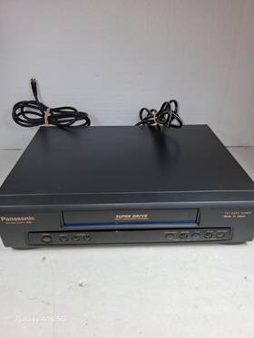 Panasonic Nv-sd7020px Blueline Super Drive Multi Intelligent Control Vcr Player