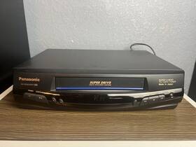 Panasonic Nv-sd8040px Vcr Player Blue Line 4 Head With Remote
