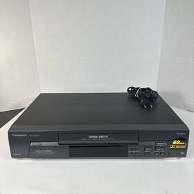 Panasonic Nv-sj207ee Nv-sj207 Ee Vcr Multisystem Super Drive Recording Pal Ntsc Parts As Is