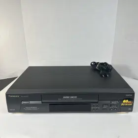 Nv-sj207ee Panasonic Nv-sj207 Ee Vcr Multisystem Super Drive Recording Pal Ntsc Parts As Is