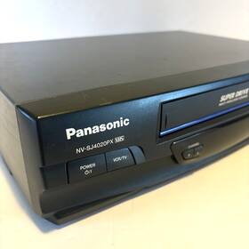 Panasonic Nv-sj4020px Blue Line Vcr Super Drive Multi-intelligent Control 4-head