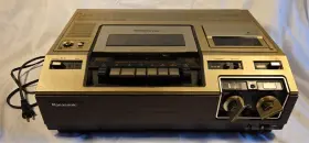 Pv-1200 Panasonic Working Top-loading Vcr Vintage Video Tape Recorder 1979-1980