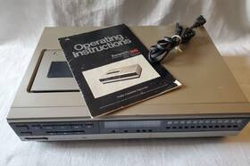 Panasonic Pv-1225a 85ft Omnivision Vhs Vcr - Used/tested Good