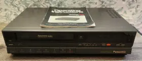 Pv-1366 Panasonic Vintage Omnivision 4-head Vcr Vhs Player Works