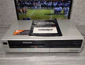 Pv-1535 Panasonic Omnivision Vhs Video Cassette Recorder Tested Working Vcr