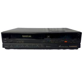 Panasonic Pv-1563 Omnivision Vcr 1985 Vintage Retro Vhs Player Tested/working