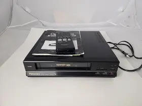 Pv-2805 Panasonic Omnivision 4 Head Video Cassette Recorder With Instructions