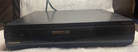 Panasonic Pv-4061 Vintage 1990 Omnivision Vhs Player With Working Remote Control