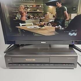 Panasonic Pv-4101 Omnivision Vcr Vhs Player Recorder Tested Working - No Remote