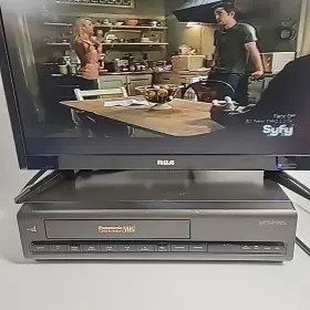 Pv-4101 Panasonic Omnivision Vcr Vhs Player Recorder Tested Working - No Remote