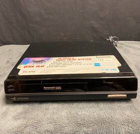 Panasonic Pv-4110 Video Cassette Recorder For Parts/repair Free Shipping