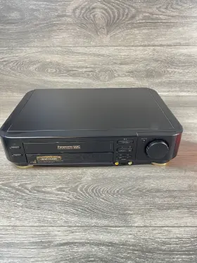 Pv-4120 Panasonic Omnivision Vcr Vhs Tape Blue Line Player Made In Japan