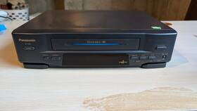 Panasonic Pv-4501-k Pv-4501 Blue Line Vcr Vhs Player Recorder Omnivision No Remote