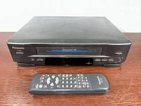 Panasonic Pv-4508 Blue Line Vhs Vcr Player Tape Recorder 4 Head Omnivision