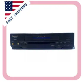 Pv-4509 Panasonic Omni Vision Vcr 4 Head Hi Tech Cassette Recorder