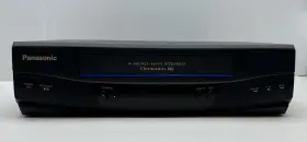 Pv-v451-k Panasonic Pv-451 Omnivision 4-head Hi-fi Vcr Player No Remote Tested