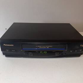 Panasonic Pv-4522 Pv-v4522 Vcr Blueline 4 Head Omnivision Vhs Recorder No Remote Tested