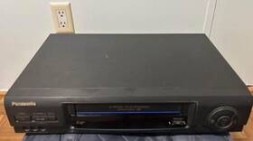 Panasonic Pv-4610 Vhs Vcr 4head Omnivision No Remote