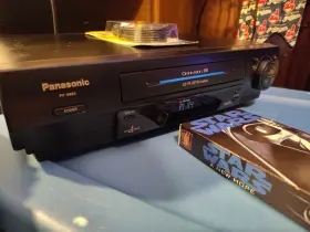 Pv-4663-k Panasonic Blue-line Pv-4663 Vcr Vhs Player 4 Head Hifi Stereo No Remote Tested