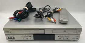 Pv-4743s Panasonic Double Feature With Remote