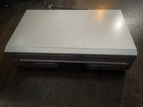 Panasonic Pv-4744s Dvd Vcr Deck Pv-d4744s A Double Feature 4 Head Hi-fi Stereo Omnivision