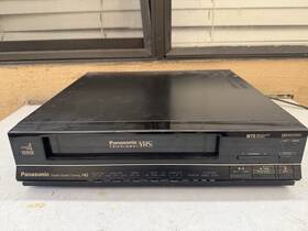 Panasonic Pv-4850 Vhs Hi-fi Stereo 4-head Vcr Tested Working