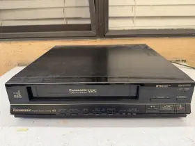 Pv-4850 Panasonic Vhs Hi-fi Stereo 4-head Vcr Tested Working