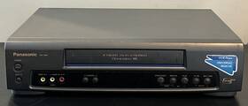 Panasonic Pv-7451 Omnivision 4 Head Vhs Vcr Hi-fi Tested No Remote Read