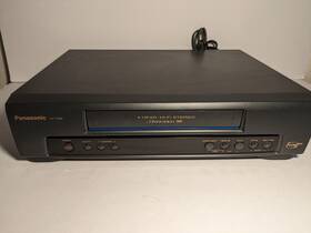 Panasonic Pv-7455s Omnivision 4 Head Vhs Recorder Player Vcr
