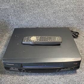 Panasonic Pv-8402 Omnivision Vhs Vcr 4 Head Hi-fi Mono Remote Tested Works