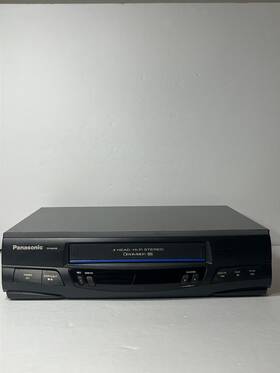 Panasonic Pv-9455s Vcr Blue Line Vhs Player Tested