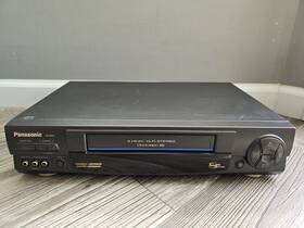 Panasonic Pv-9662 Omnivision Vcr Plus Vhs Player 4 Head Hi-fi Stereo No Remote