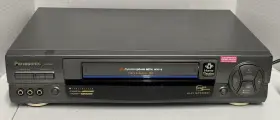 Pv-9668 Panasonic Vcr Player Vhs Hi-fi Cassette Tape Recorder Tested Works