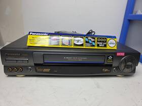 Panasonic Pv-9670 Omnivision Vcr Pv-s9670 With Remote Floor Model Demo Mode Read Desc