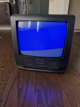 Pv-c1320-k Panasonic Crt Tv Vcr Combo 69w Tested Working W Remote