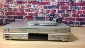 Panasonic Pv-d4733s 4 Head Hi-fi Stereo Dvd Vcr Combo With Remote - Tested