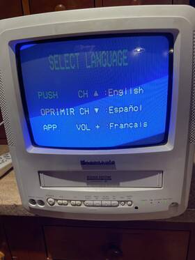 Panasonic Pv-m939w Omnivision Vhs Fm/vcr Combo Gaming Computer