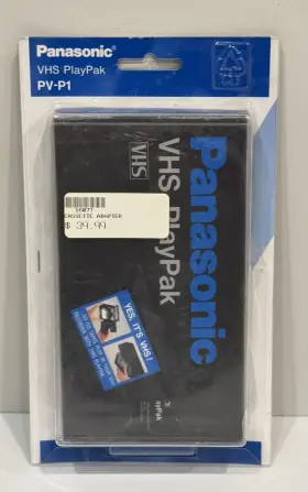 Pv-p1 Panasonic Vhs Playpak Adapter New Still In Original Package