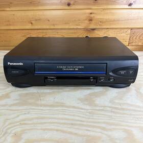 Panasonic Pv-v4020-k Blueline Vcr 4 Head Hi-fi Stereo Vhs Tape No Remote Tested