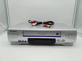 Panasonic Pv-v4524s Vcr Vhs Blue Line Video Cassette Player Tested Works
