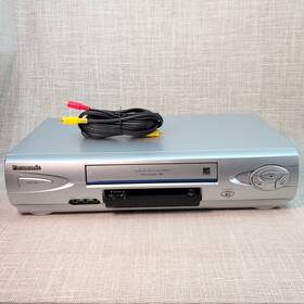 Panasonic Pv-v4545s Blue Line Omnivision Vcr No Remote - Tested And Working