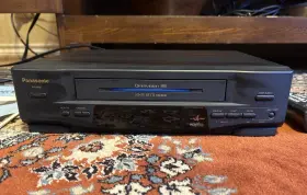 Pv-v4561-vhs Panasonic Pv-v4561 Vcr With Remote And Cables Working See Video
