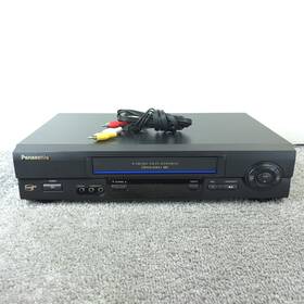 Panasonic Pv-v461 Omnivision Vcr Hi-fi Stereo Vintage Vhs Player Tested Working