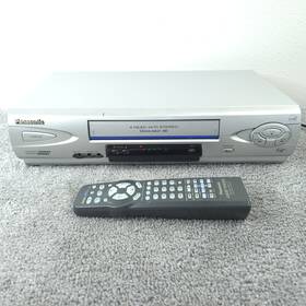 Panasonic Pv-v461s2 Omnivision Vcr Hi-fi Stereo Vintage Vhs Player With Remote