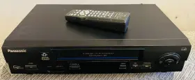 Pv-4602 Panasonic Pv-v602 Omnivision Vcr With Remote Tested Works Great