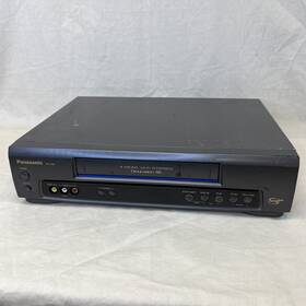 Panasonic Pv-v7451 Blue Line Vhs Recorder 4-head Hi-fi Vcr - Black