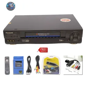 Pv-v9664 Panasonic Vcr Player Converts Vhs To Digital File By Usb 2.0 Capture Converter