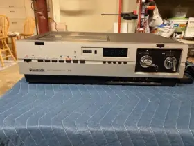 Pv1265 Panasonic Vcr Needs Rubber Kit With Manual And Remote. 1 Owner