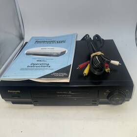 Panasonic Pv4560 Omnivision Pv-4560 Vcr Vhs Player No Remote Tested Works Great