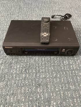 Panasonic Pv4600 Vhs Player With Remote Model Number